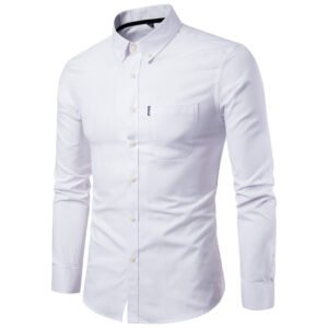 Men Long Sleeve Dress Shirt