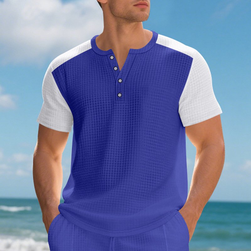 Mens Casual Short-sleeve T-shirt - Image 8