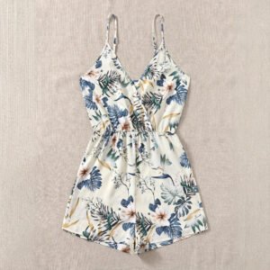 Cross-Strap Jumpsuit For Women