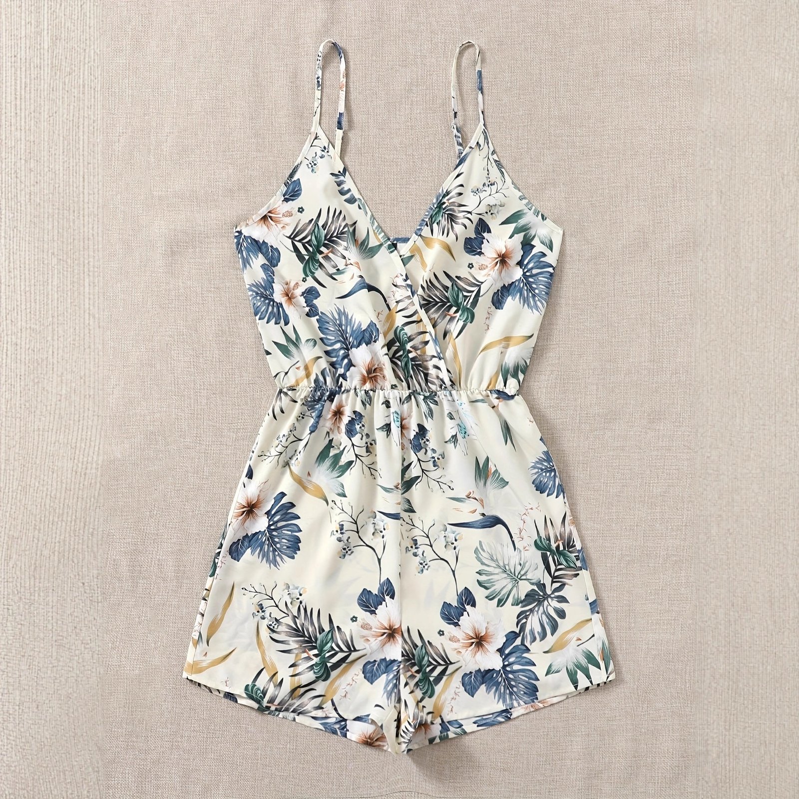 Cross-Strap Jumpsuit For Women