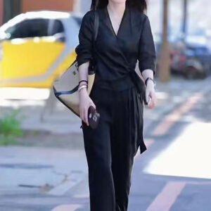 Women's Casual Top And Pants Set