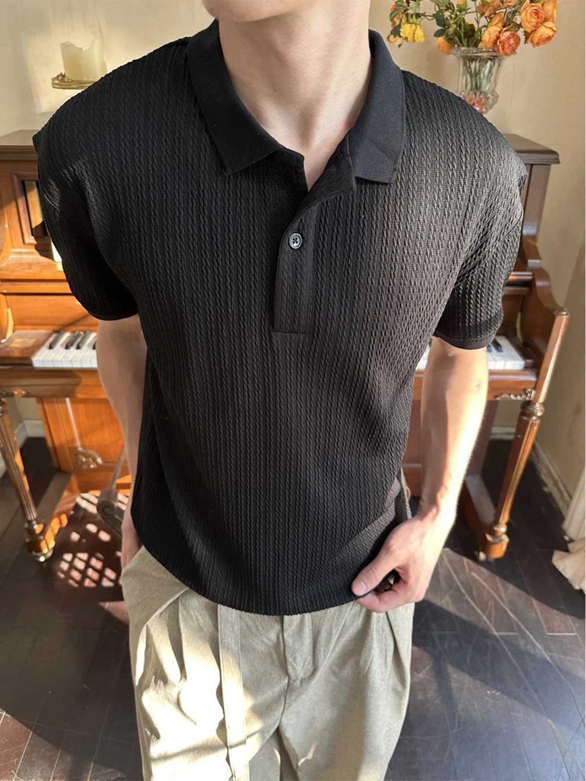 Men's Fitted Short-sleeve - Image 7