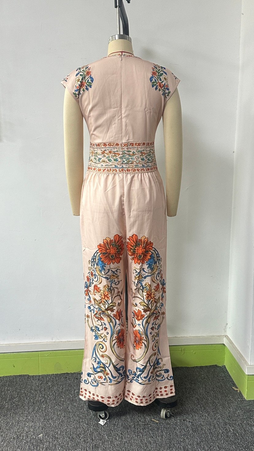 Printed Women's Jumpsuit - Image 6
