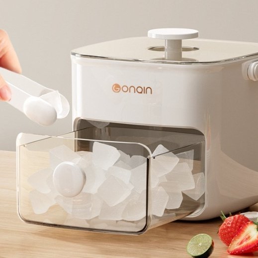 Easy-Press Lid Ice Maker Ice Storage Box - Image 7