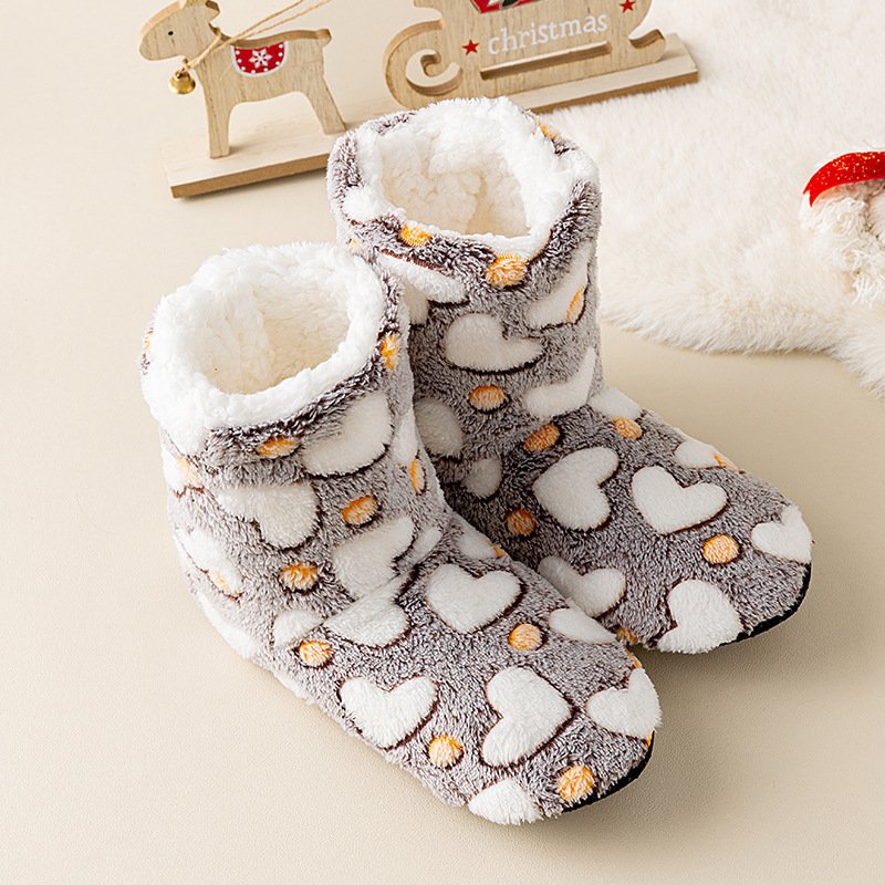 Fleece Lined Extra-thick Children House Shoes - Image 8