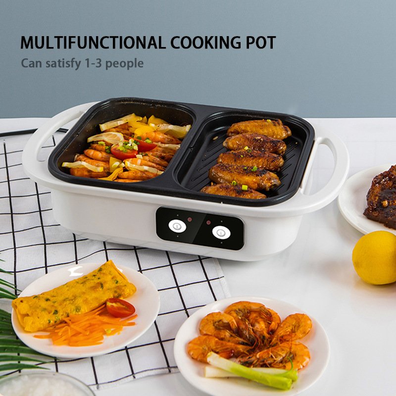 Multi-functional Dual-use Electric Caldron Electric Frying Oven - Image 9