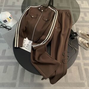 Two-piece Wide-leg Pants Set