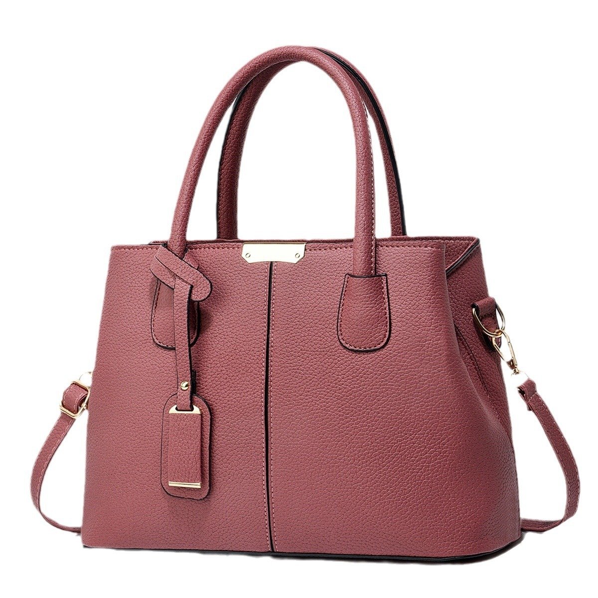 Women PU Leather Handbags Ladies Large Capacity Tote Bag Female Square Shoulder Bags New Fashion Crossbody Bags - Image 6