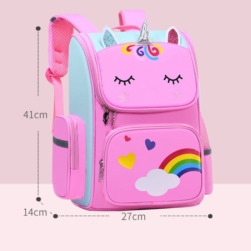 Childrens School Bags Primary School Students Grades 1 to 6 Printing - Image 3