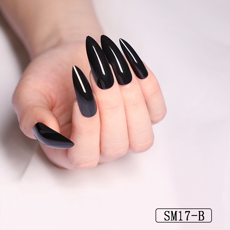 Long Pointed False Nails - Image 10