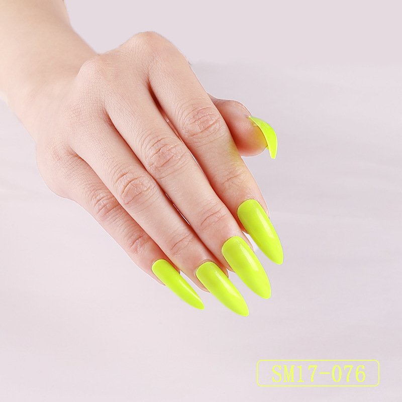 Long Pointed False Nails - Image 9