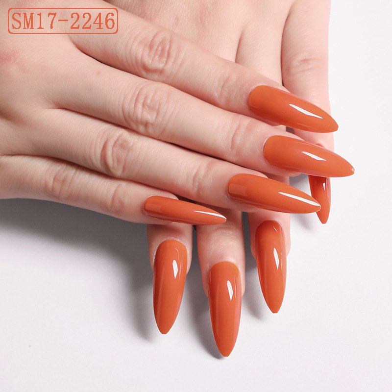 Long Pointed False Nails - Image 4
