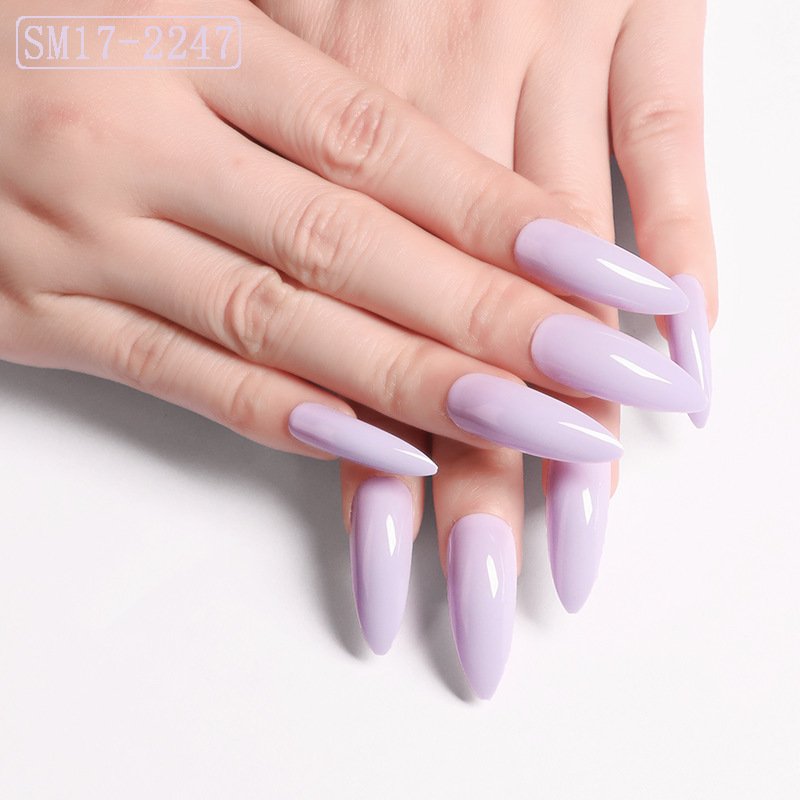 Long Pointed False Nails - Image 6
