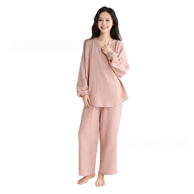 Womens Long-sleeve Top And Pants Set - Image 7