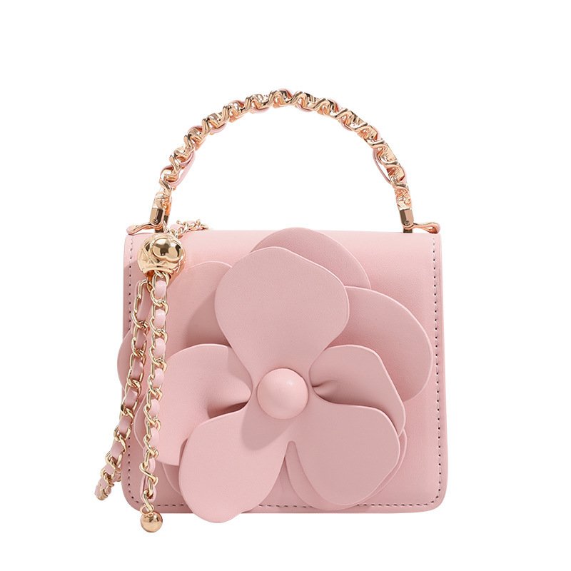 Floral Sweet Mini Square Bag For Women - Image 6