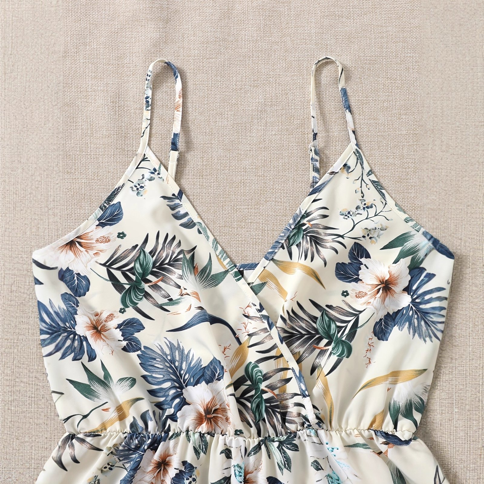 Cross-Strap Jumpsuit For Women - Image 5
