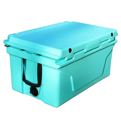 Hot Selling Blue Color 65QT Outdoor Cooler Fish Ice Chest Box Popular Camping Cooler Box - Image 2