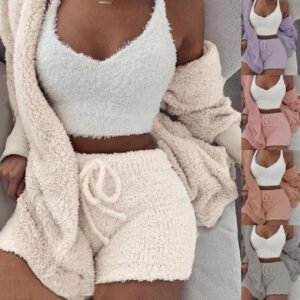 Tank Top And Drawstring Pajama Set