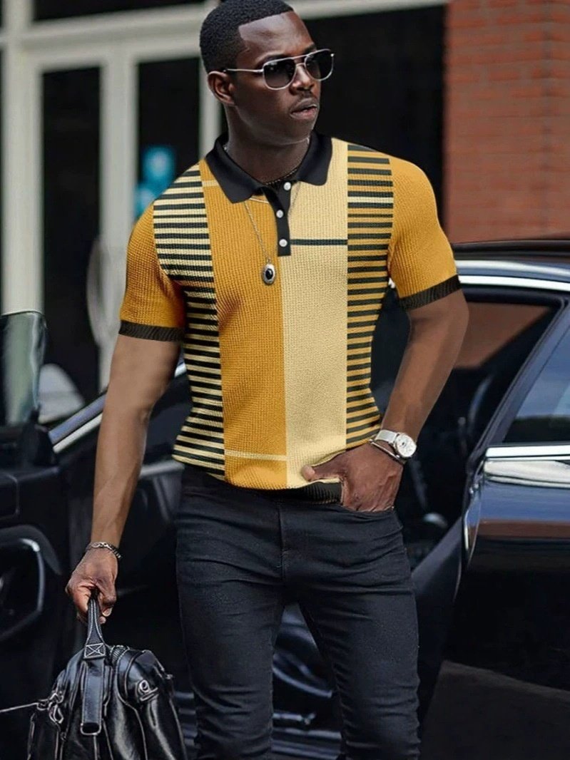 Men's Summer Polo Shirt - Image 3