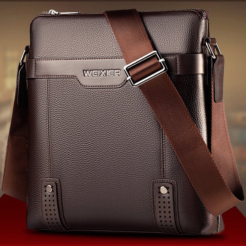 Fashion PU Leather Men Messenger Bags - Image 6