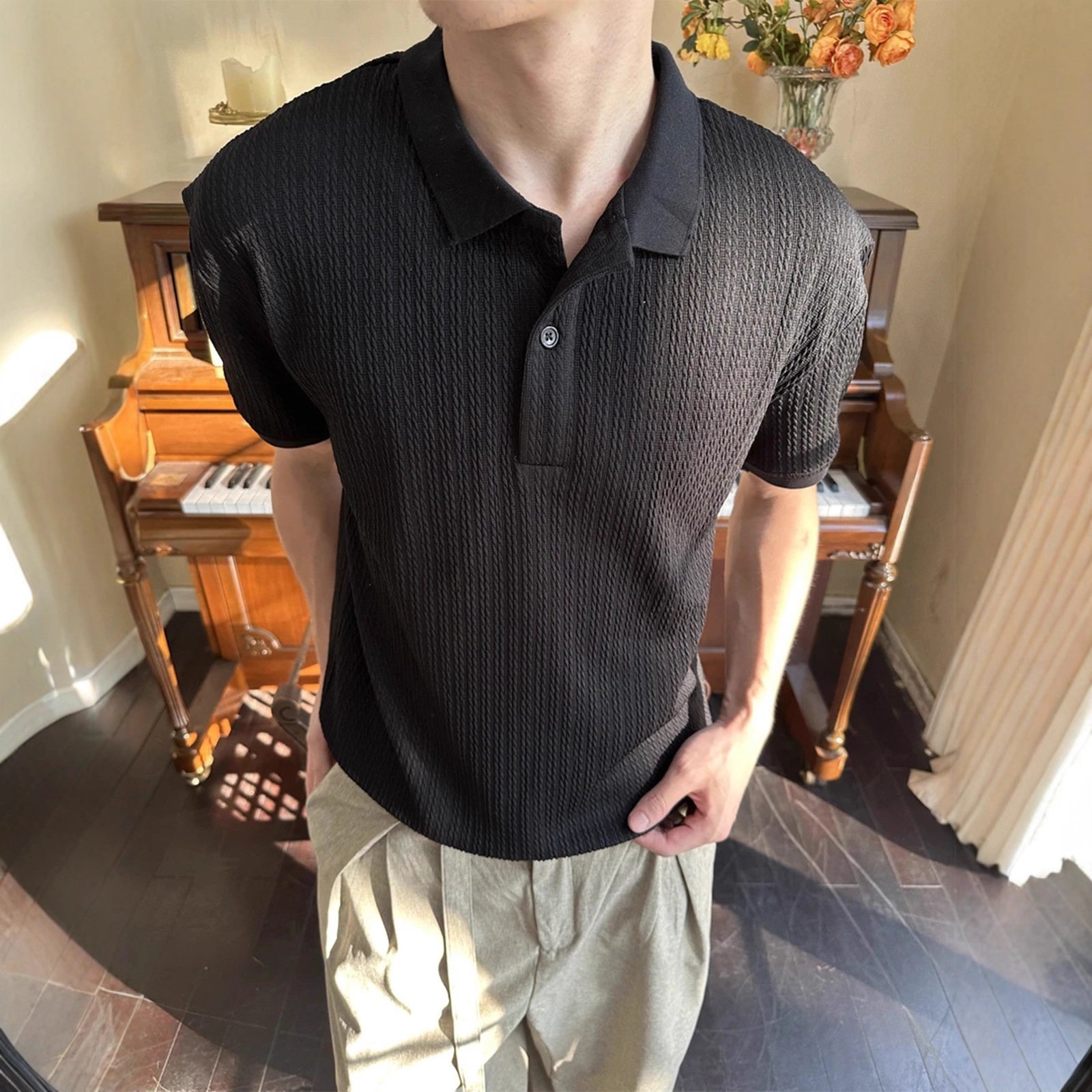 Men's Fitted Short-sleeve - Image 5