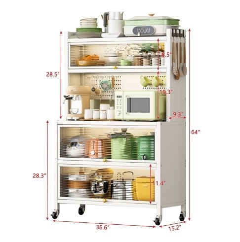 Metal Storage Shelves - Image 2