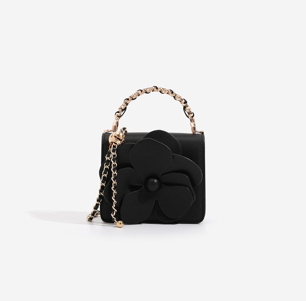 Floral Sweet Mini Square Bag For Women - Image 7