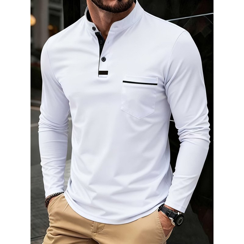 Men's Casual Polo Shirt - Image 8