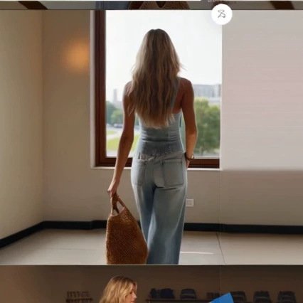 Sexy Buttoned Denim Long Dress - Image 3