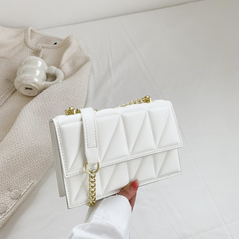 Small Square Bags Fashion Chain Crossbody Shoulder Bag - Image 9
