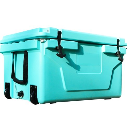 Hot Selling Blue Color 65QT Outdoor Cooler Fish Ice Chest Box Popular Camping Cooler Box - Image 4