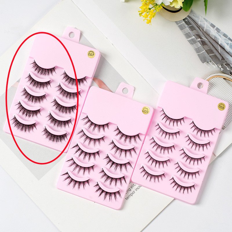 Natural Wispy False Eyelashes - Image 8