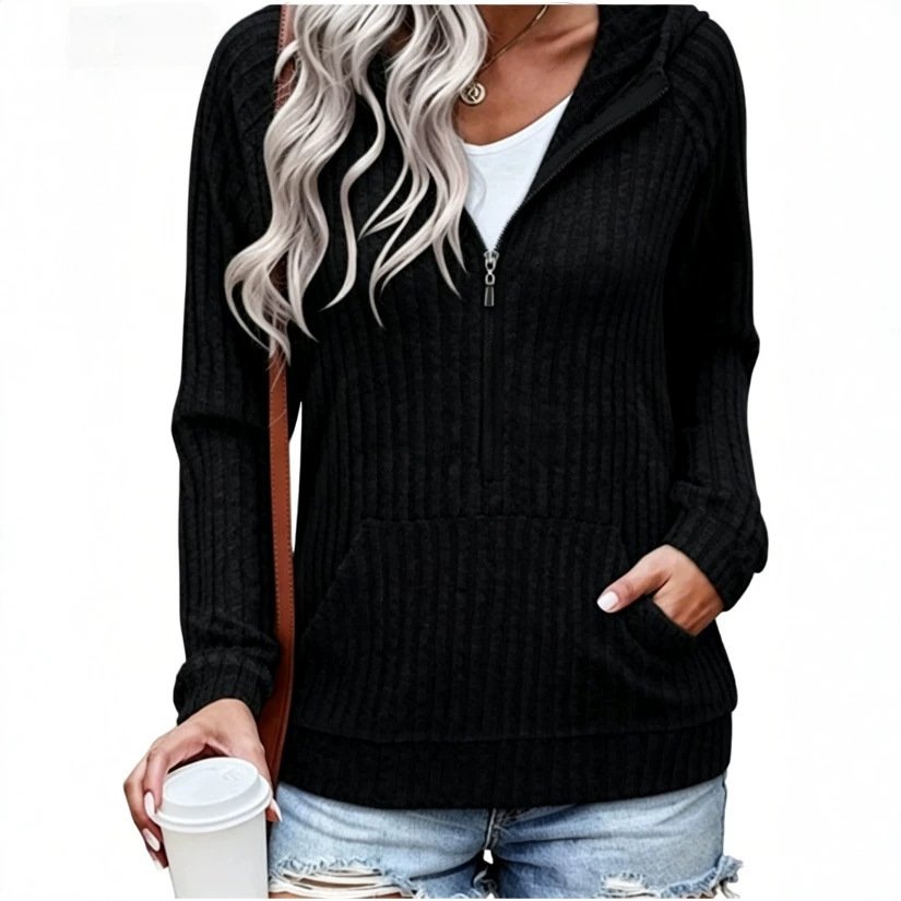 Fashionable Hooded Pullover Loose-fit Casual For Autumn - Image 6