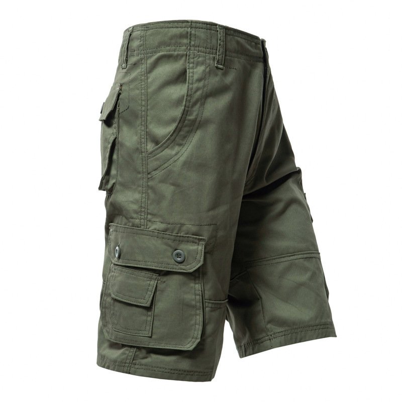 Men's Multi-Pocket Cargo Shorts - Image 7