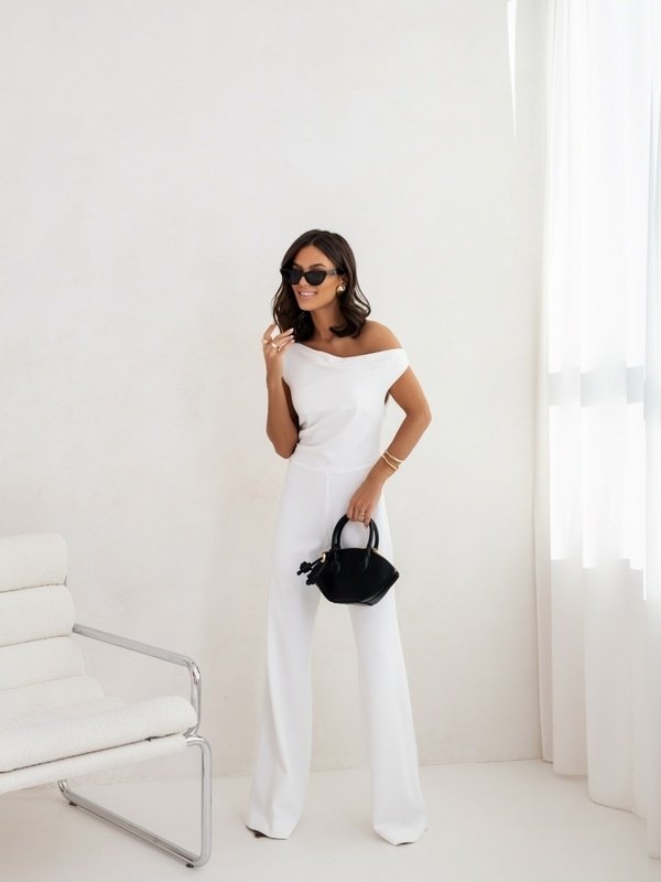 Straight Leg Jumpsuit with Zipper - Image 4