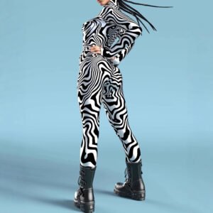 3D Printed Snap-closure Women's Bodysuit