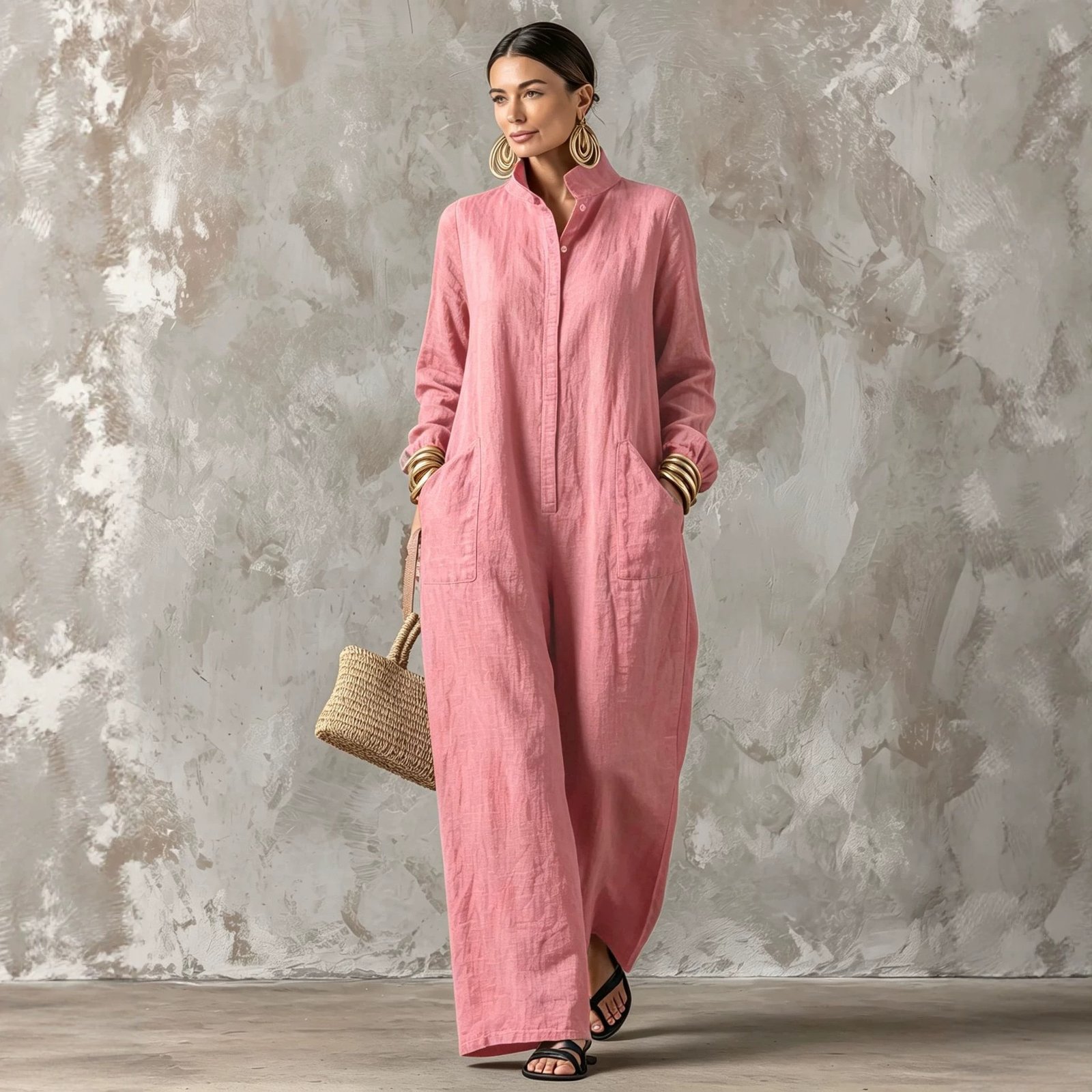 Long-sleeve Jumpsuit - Image 6