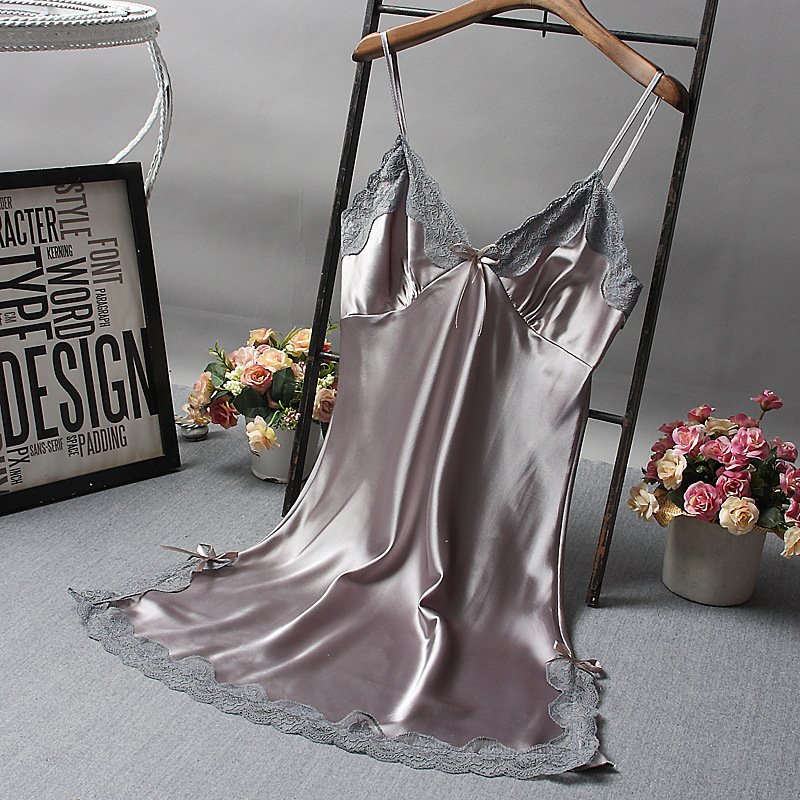 Lingerie Silk Dress Sleep Wear - Image 5