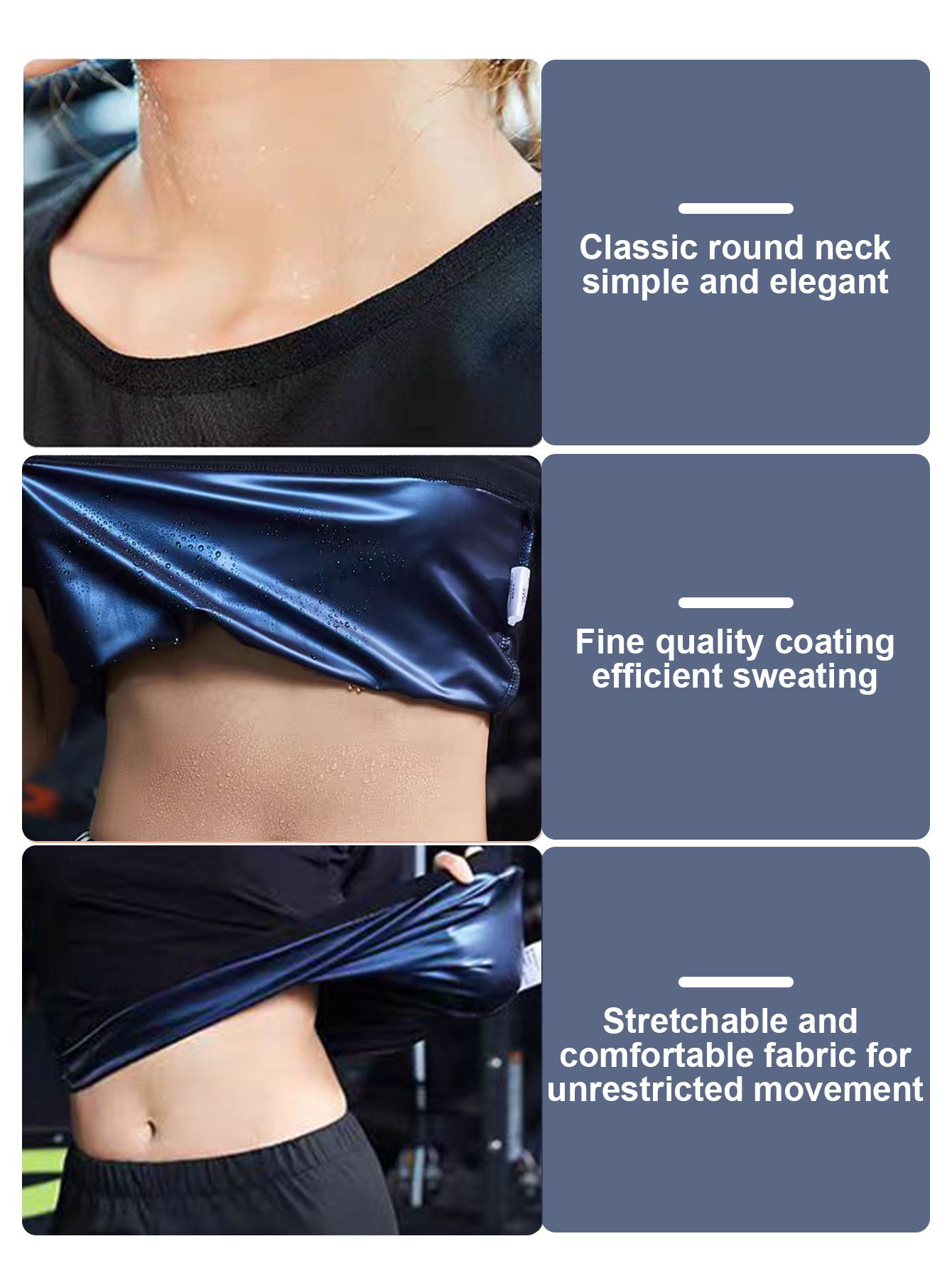 Women's Heat Trapping Sauna Shirt - Sweat Vest Compression Shapewear - Sauna Suit Top - Sweat More & Look Great - Image 7