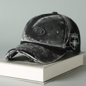 Retro Distressed Ripped Cap