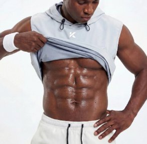 Male Hooded Vest