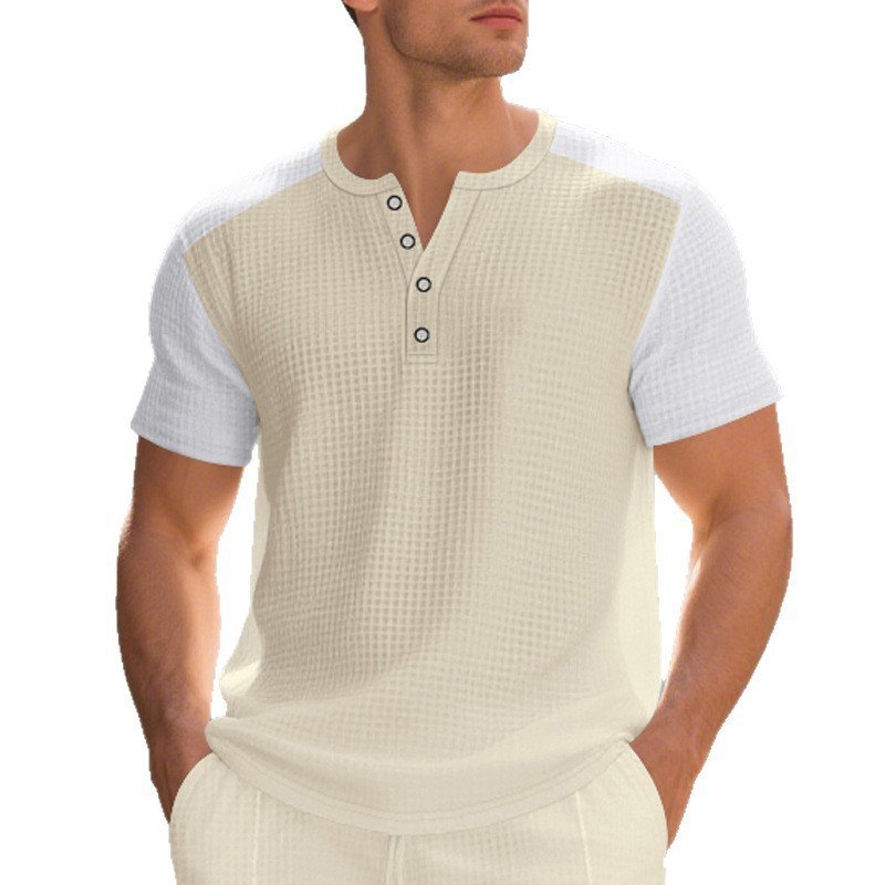 Mens Casual Short-sleeve T-shirt - Image 4