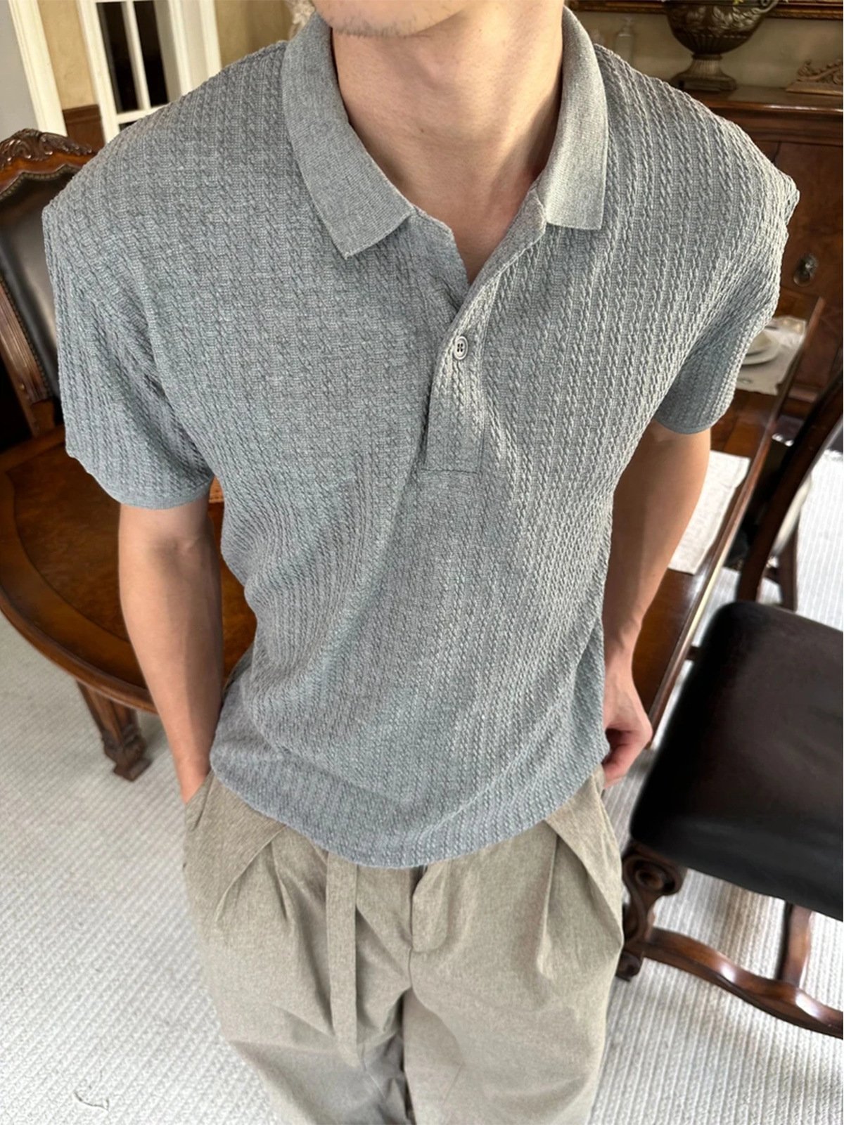 Men's Fitted Short-sleeve - Image 8