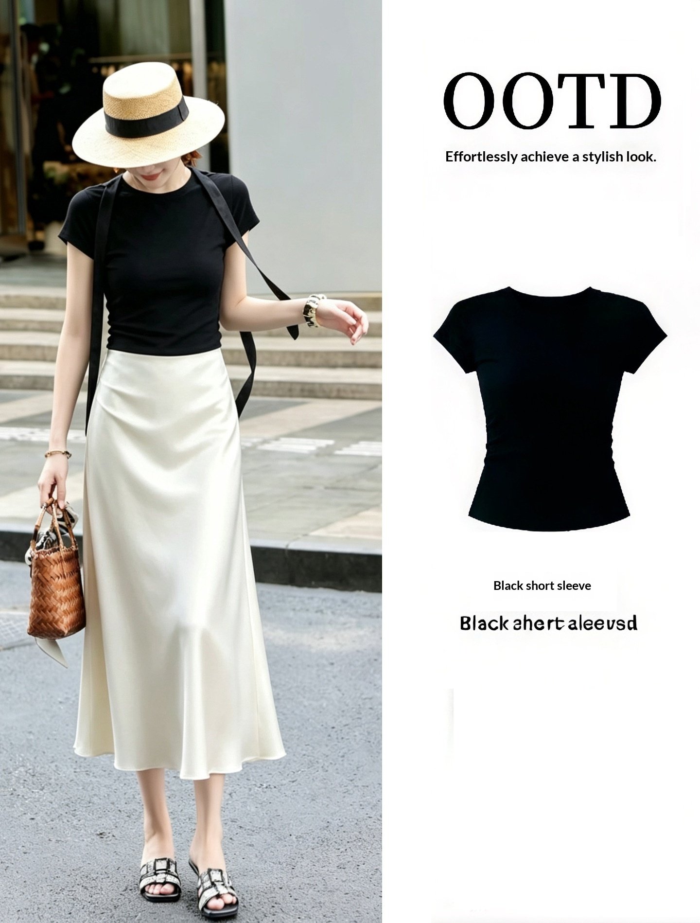 Sheen Half-Length Skirt Petite Set For Women - Image 2