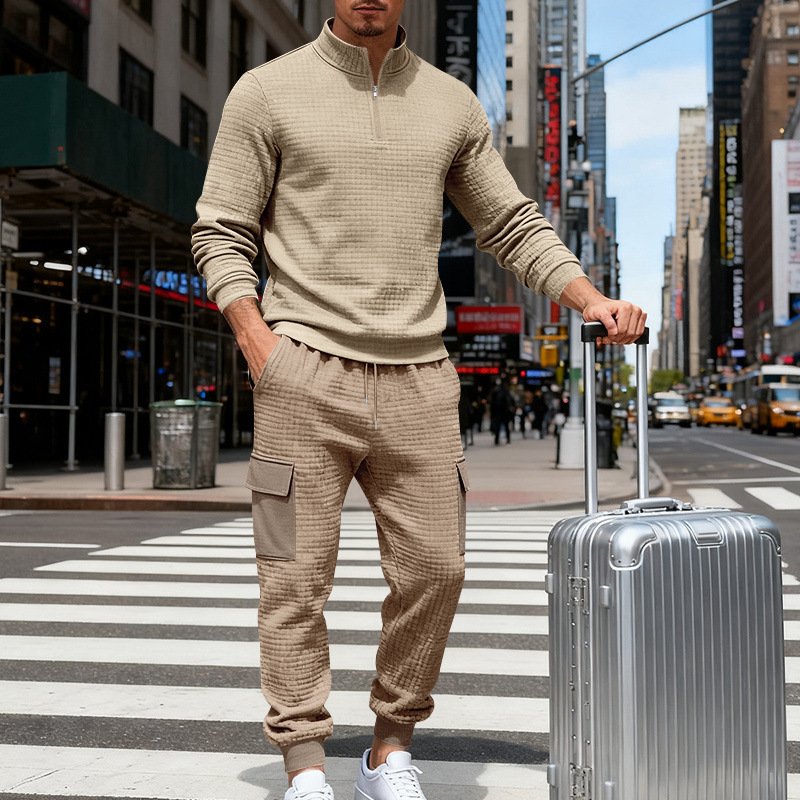 Men's Loose-Fit Casual Suit - Image 7