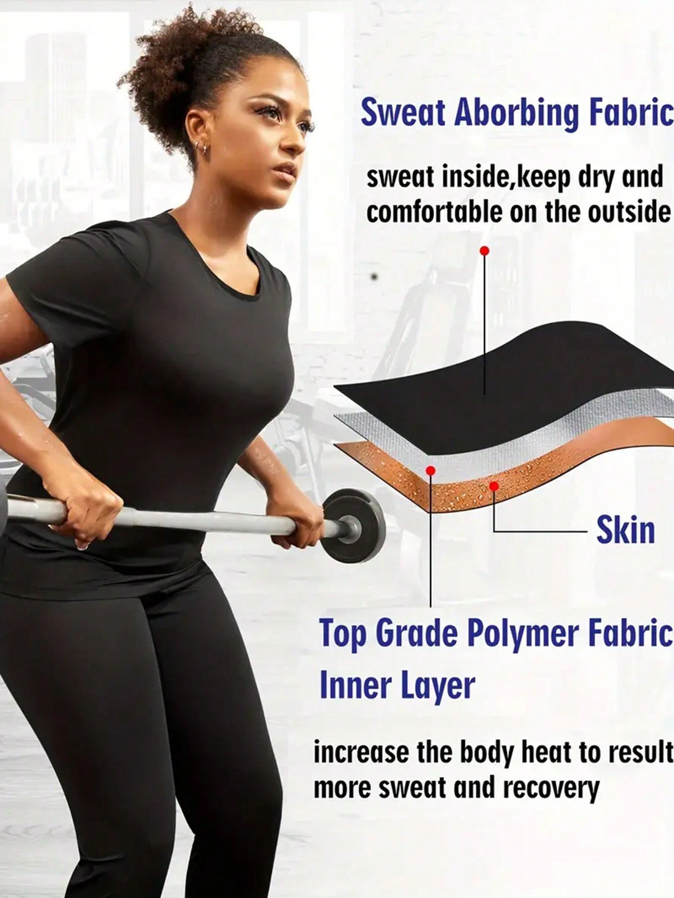 Women's Heat Trapping Sauna Shirt - Sweat Vest Compression Shapewear - Sauna Suit Top - Sweat More & Look Great - Image 9