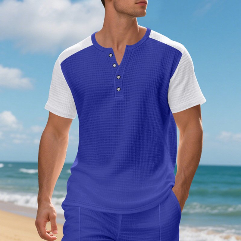 Mens Casual Short-sleeve T-shirt - Image 9