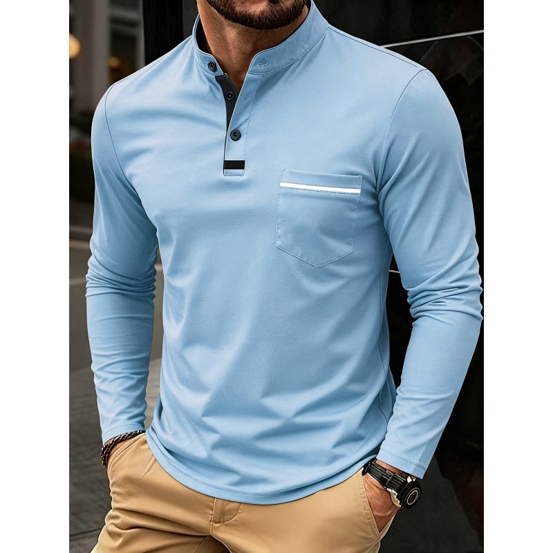Men's Casual Polo Shirt - Image 3