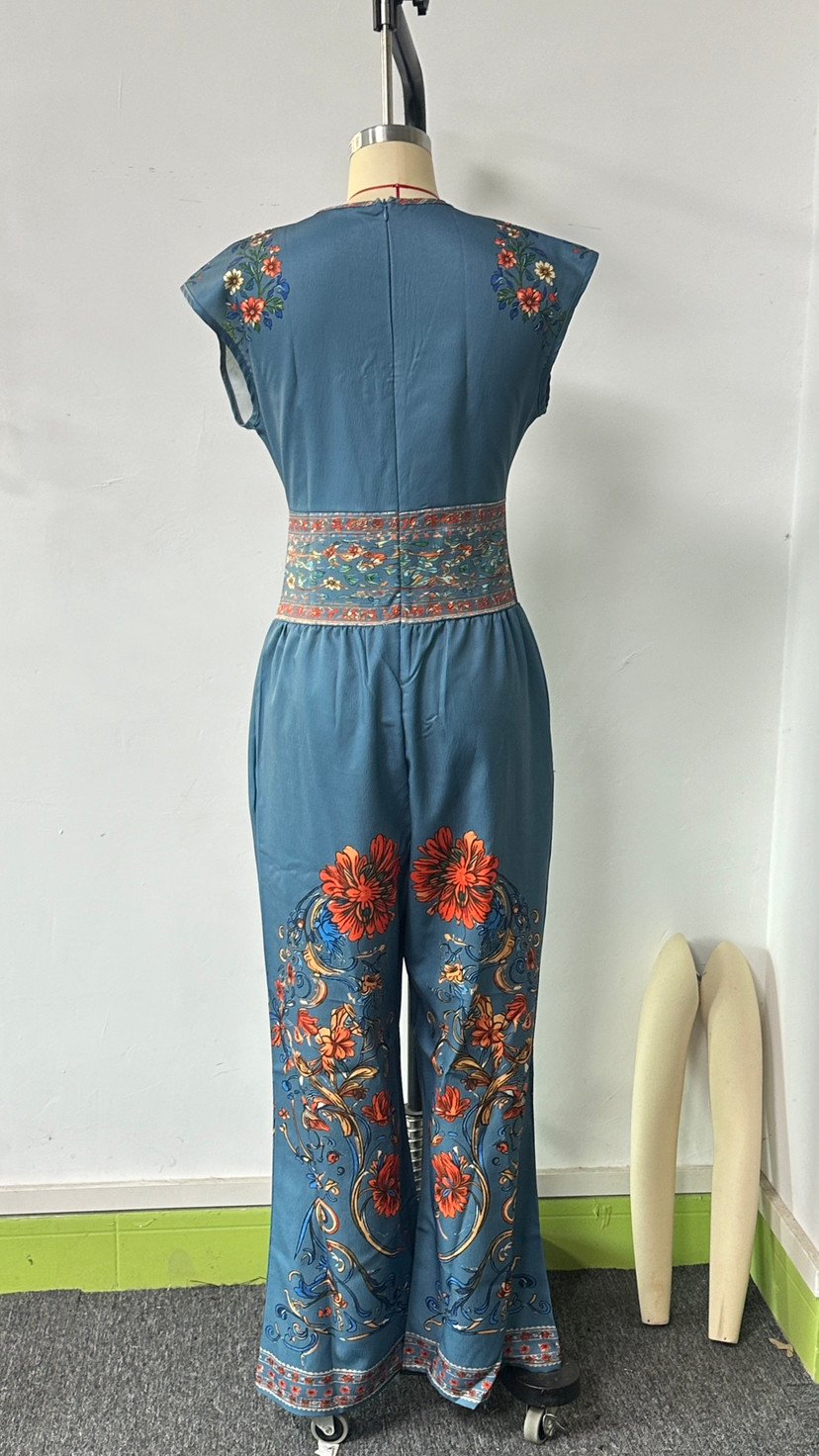 Printed Women's Jumpsuit - Image 7