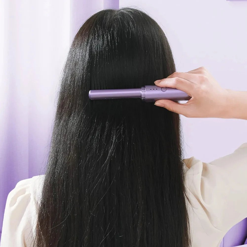 Professional Wireless Hair Straightener Comb - Image 9